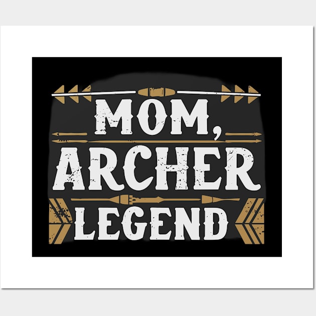 Mom, Archer, Legend, Wall Art by Gangrel5